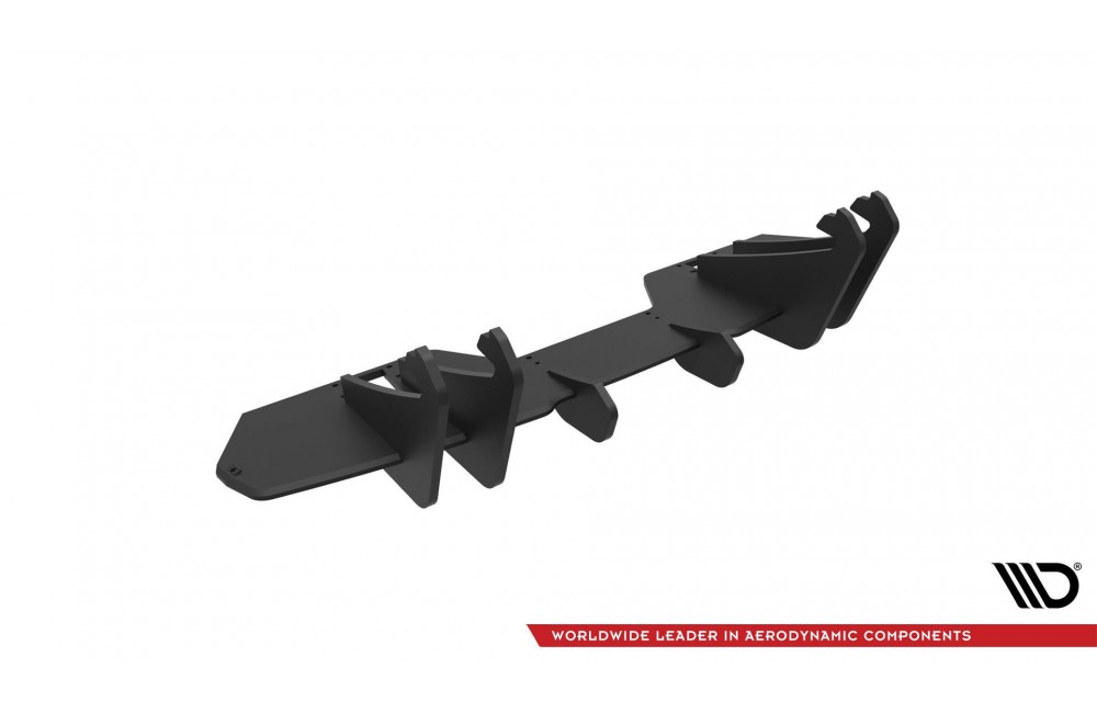 Street Pro Rear Diffuser Ford Mustang GT Mk6 Facelift - Black