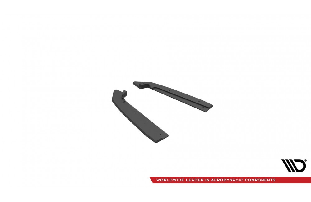 Street Pro Rear Side Splitters V.1 Ford Mustang GT Mk6 Facelift - Black Street Pro Rear Side Splitters V.1 Ford Mustang GT Mk6 Facelift - Black