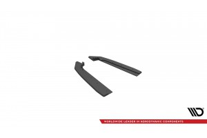 Street Pro Rear Side Splitters V.1 Ford Mustang GT Mk6 Facelift - Black Street Pro Rear Side Splitters V.1 Ford Mustang GT Mk6 Facelift - Black