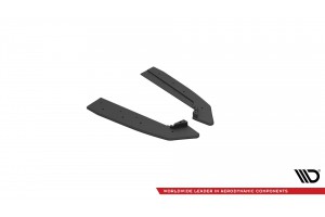 Street Pro Rear Side Splitters V.1 Ford Mustang GT Mk6 Facelift - Black Street Pro Rear Side Splitters V.1 Ford Mustang GT Mk6 Facelift - Black