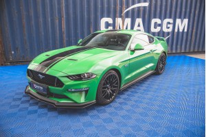 Street Pro Side Skirts Diffusers V.1 Ford Mustang GT Mk6 Facelift - Black Street Pro Side Skirts Diffusers V.1 Ford Mustang GT Mk6 Facelift - Black
