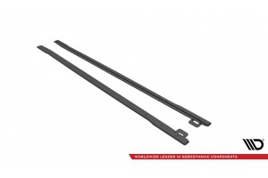 Street Pro Side Skirts Diffusers V.1 Ford Mustang GT Mk6 Facelift - Black Street Pro Side Skirts Diffusers V.1 Ford Mustang GT Mk6 Facelift - Black