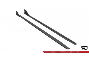 Street Pro Side Skirts Diffusers V.2 Ford Mustang GT Mk6 Facelift - Black Street Pro Side Skirts Diffusers V.2 Ford Mustang GT Mk6 Facelift - Black