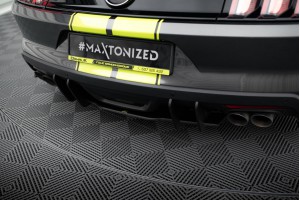 Street Pro Rear Diffuser Ford Mustang GT Mk6 Roush Performance - Black