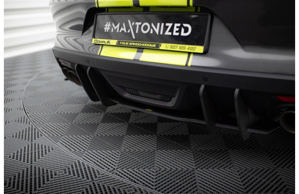 Street Pro Rear Diffuser Ford Mustang GT Mk6 Roush Performance - Black