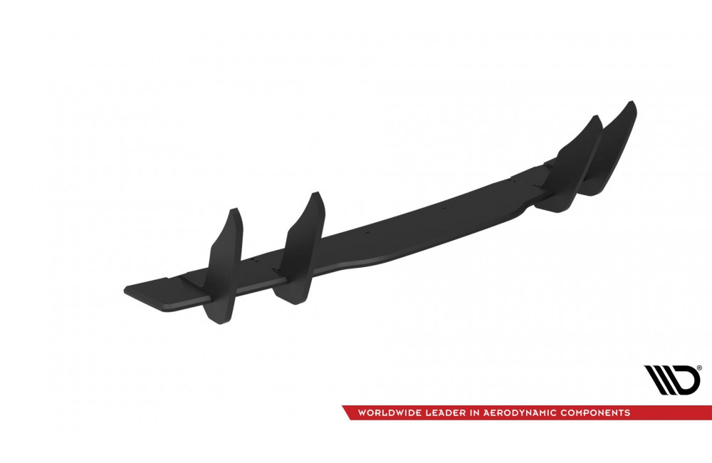 Street Pro Rear Diffuser Ford Mustang GT Mk6 Roush Performance - Black