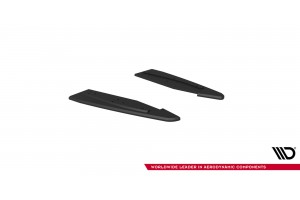 Street Pro Rear Side Splitters  Ford Mustang GT Mk6  - Black