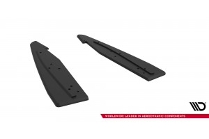 Street Pro Rear Side Splitters  Ford Mustang GT Mk6  - Black