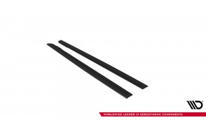 Street Pro Side Skirts Diffusers Ford Mustang GT Mk6 - Black Street Pro Side Skirts Diffusers Ford Mustang GT Mk6 - Black