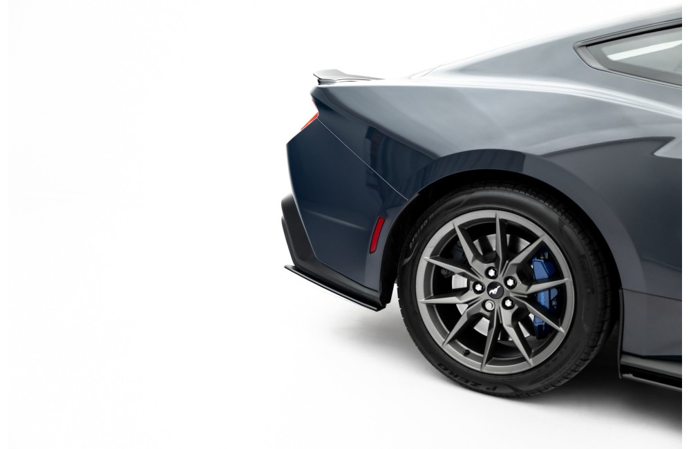 Street Pro Rear Side Splitters Ford Mustang Dark Horse Mk7
