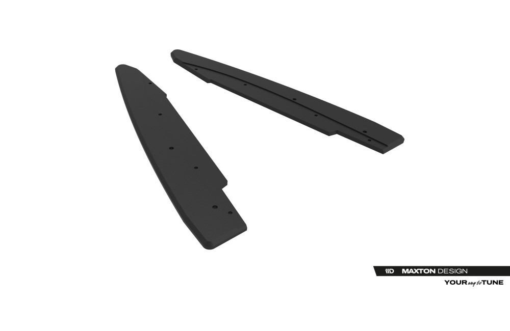 Street Pro Rear Side Splitters Ford Mustang Dark Horse Mk7