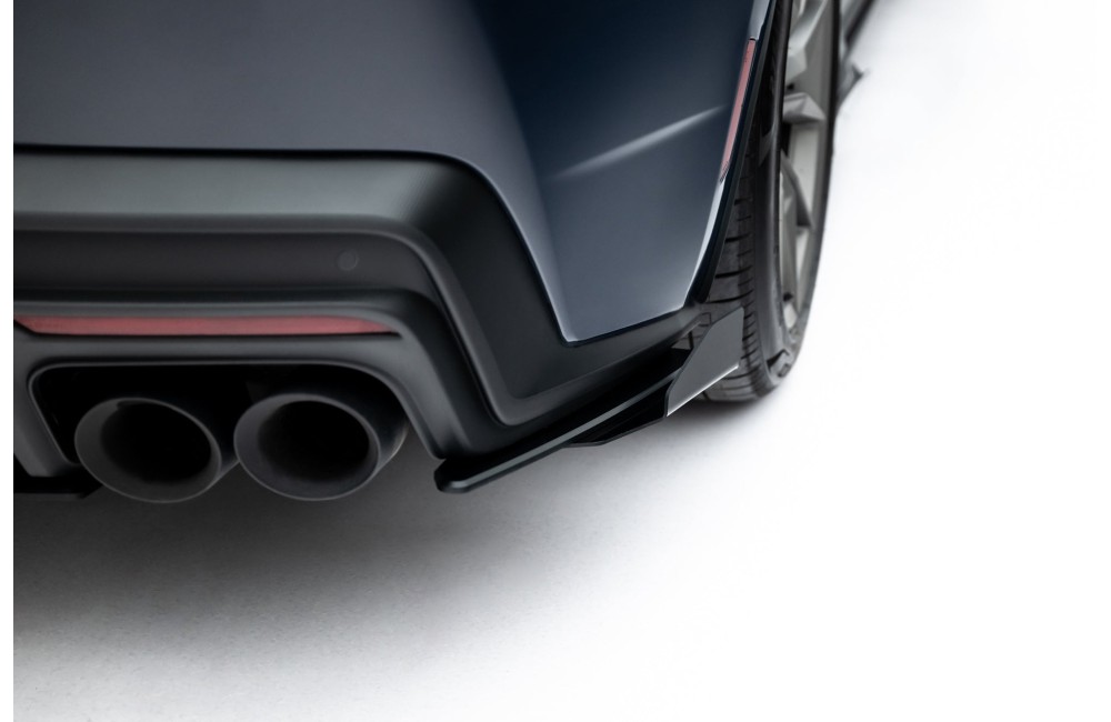 Street Pro Rear Side Splitters + Flaps Ford Mustang Dark Horse Mk7