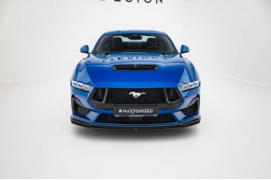 Street Pro Front Splitter Ford Mustang GT Mk7 - Black