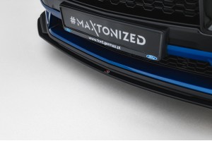 Street Pro Front Splitter Ford Mustang GT Mk7 - Black