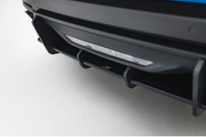 Street Pro Rear Diffuser Ford Mustang GT Mk7 - Black