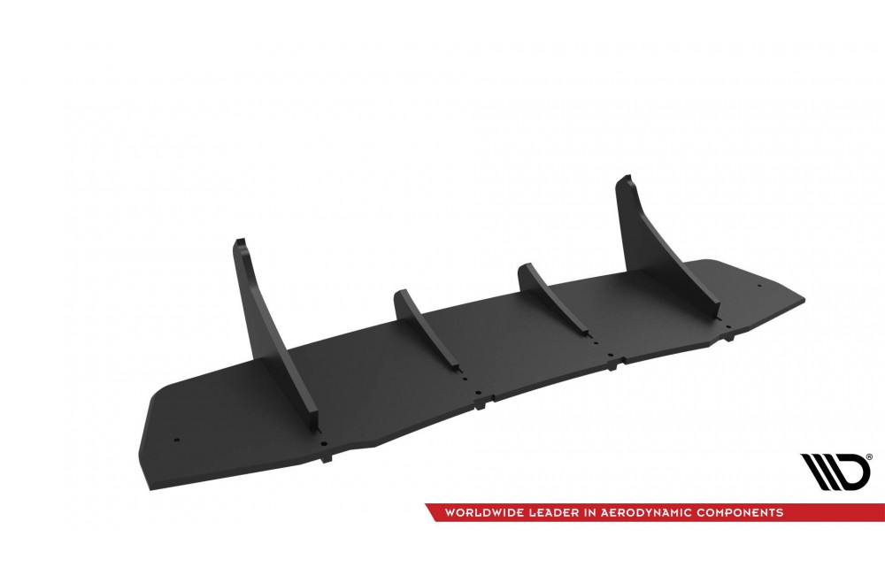 Street Pro Rear Diffuser Ford Mustang GT Mk7 - Black