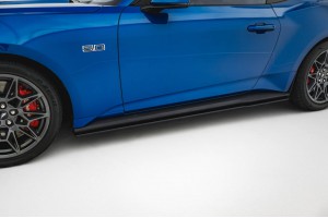 Street Pro Side Skirts Diffusers Ford Mustang GT Mk7 - Black Street Pro Side Skirts Diffusers Ford Mustang GT Mk7 - Black