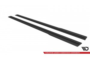 Street Pro Side Skirts Diffusers Ford Mustang GT Mk7 - Black Street Pro Side Skirts Diffusers Ford Mustang GT Mk7 - Black