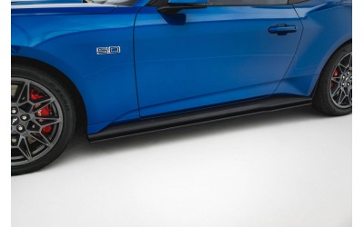 Street Pro Side Skirts Diffusers Ford Mustang GT Mk7 - Black