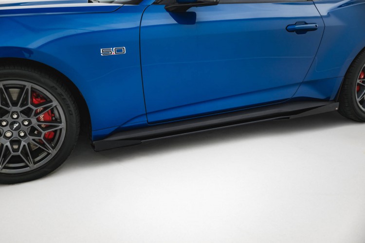 Street Pro Πλευρικά Skirts Diffusers + Flaps Ford Mustang Dark Horse Mk7