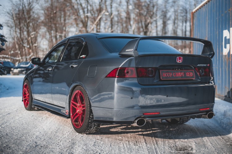 Πίσω Πλευρικοί Splitters V.2 Honda Accord Mk7 Type-S