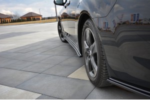 REAR SIDE SPLITTERS HONDA ACCORD MK8. (CU-SERIES) PREFACE SEDAN