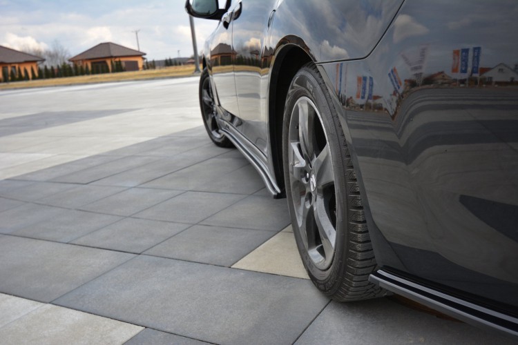 ΠΙΣΩ ΠΛΕΥΡΙΚΑ SPLITTERS HONDA ACCORD MK8. (CU-SERIES) PREFACE SEDAN