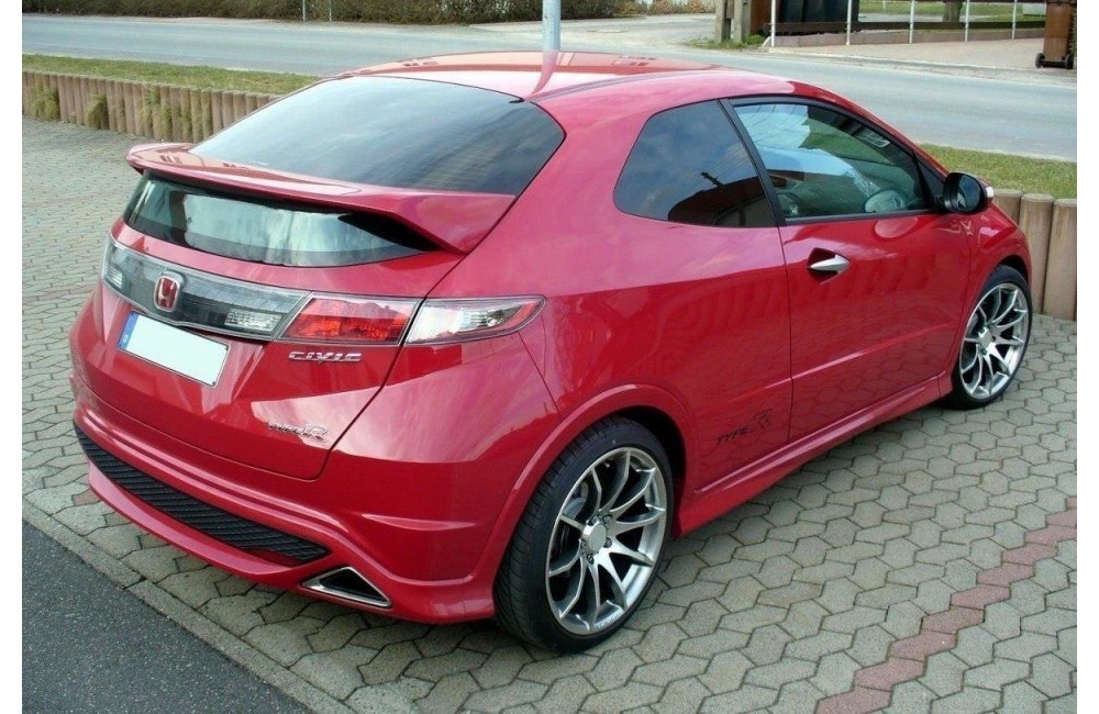 REAR SPOILER HONDA CIVIC VIII HB < TYPE R LOOK >