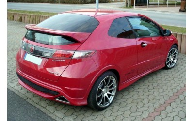 REAR SPOILER HONDA CIVIC VIII HB < TYPE R LOOK >