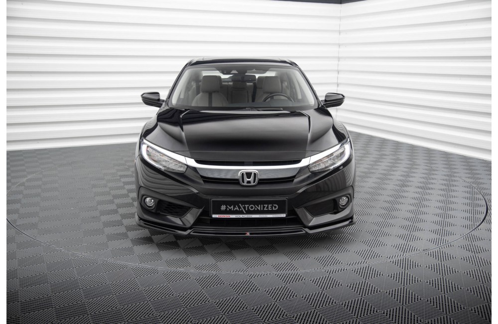 Front Splitter V.2 Honda Civic Sedan Mk10