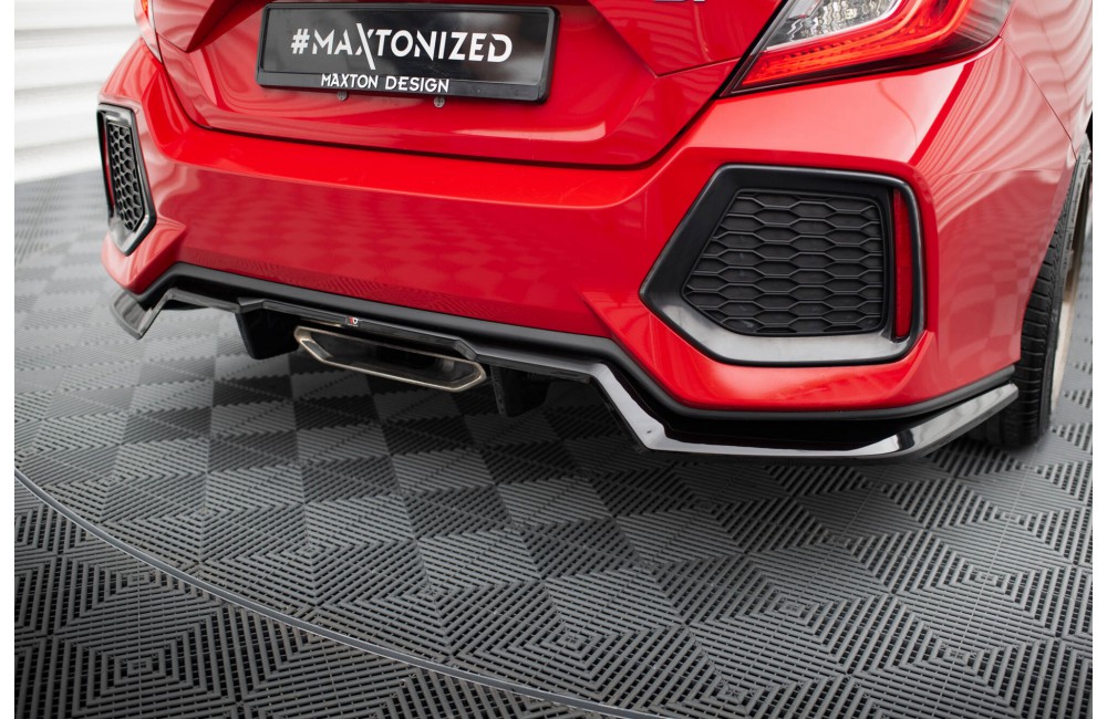 Rear Splitter (with vertical bars) Honda Civic SI Mk10
