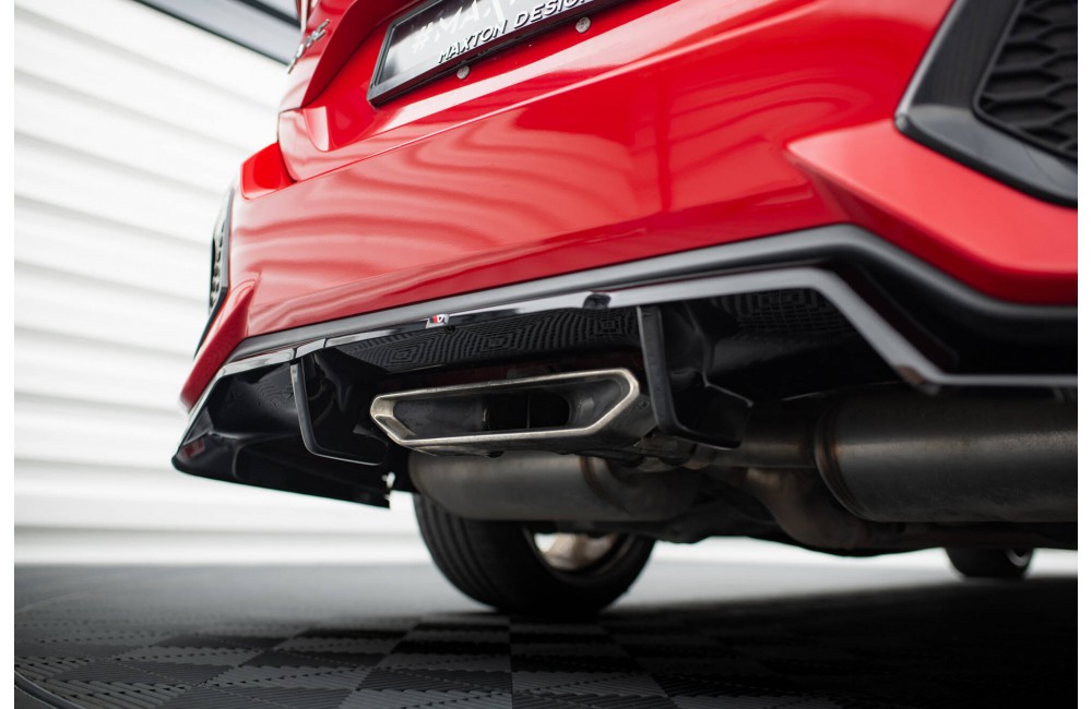 Rear Splitter (with vertical bars) Honda Civic SI Mk10