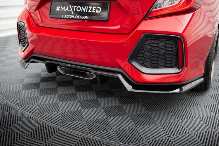 Πίσω splitter (με κατακόρυφες ράβδους) Honda Civic SI Mk10