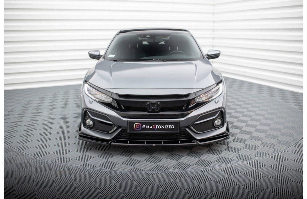 Front Splitter + Flaps Honda Civic Sport Mk 10