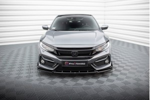 Front Splitter + Flaps Honda Civic Sport Mk 10