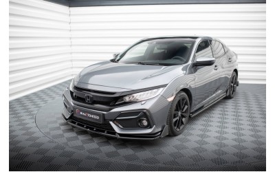 Front Splitter + Flaps Honda Civic Sport Mk 10