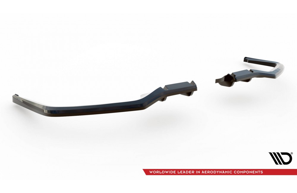 Rear Splitter V.1 (with vertical bars) Honda Civic Sport Mk 10 Facelift