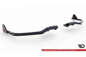 Rear Splitter V.1 (with vertical bars) + Flaps Honda Civic Sport Mk 10 Facelift