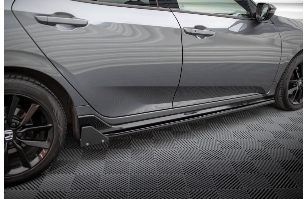 Side Skirts Diffusers + Flaps Honda Civic Sport Mk 10