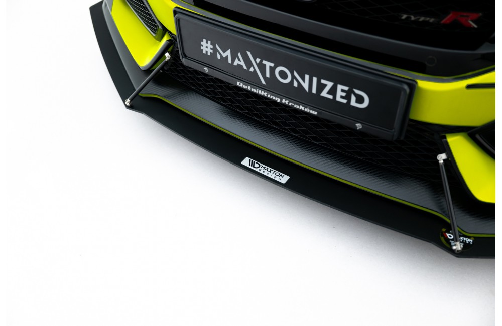 Front Racing Splitter V.1 Honda Civic Type-R Mk10 / Mk10 Facelift Front Racing Splitter V.1 Honda Civic Type-R Mk10 / Mk10 Facelift
