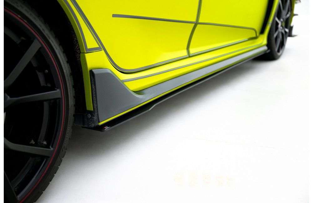 Racing Side Skirts Diffusers Honda Civic Type-R Mk10 / Mk10 Facelift