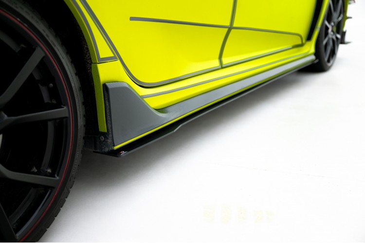 Racing Side Skirts Diffusers Honda Civic Type-R Mk10 / Mk10 Facelift