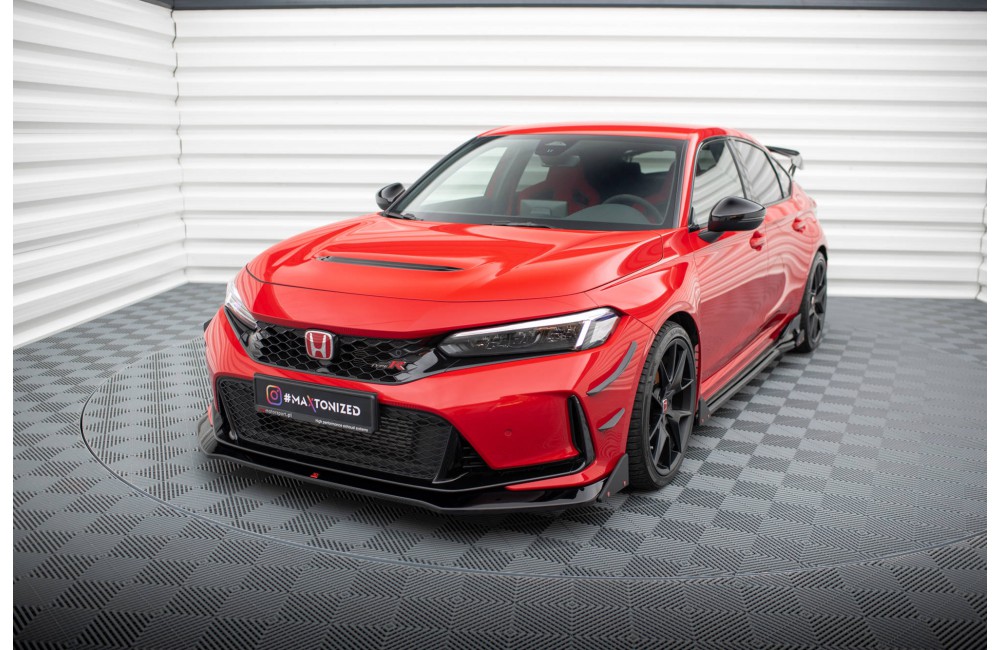 Front Splitter V.1 + Flaps Honda Civic Type-R Mk 11