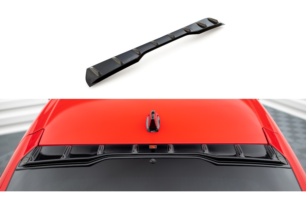 The extension of the rear window Honda Civic Type-R Mk 11