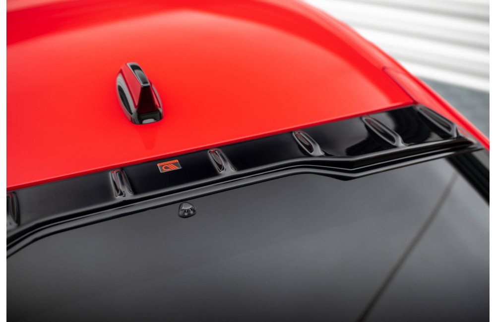 The extension of the rear window Honda Civic Type-R Mk 11