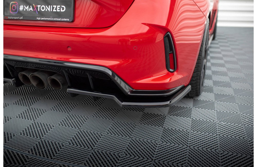 Rear Splitter (with vertical bars) V.1 Honda Civic Type-R Mk 11