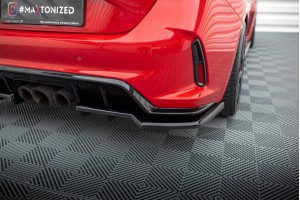 Rear Splitter (with vertical bars) V.1 Honda Civic Type-R Mk 11