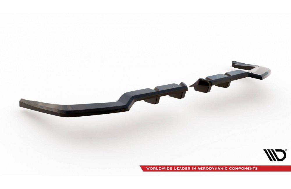 Rear Splitter (with vertical bars) V.1 Honda Civic Type-R Mk 11