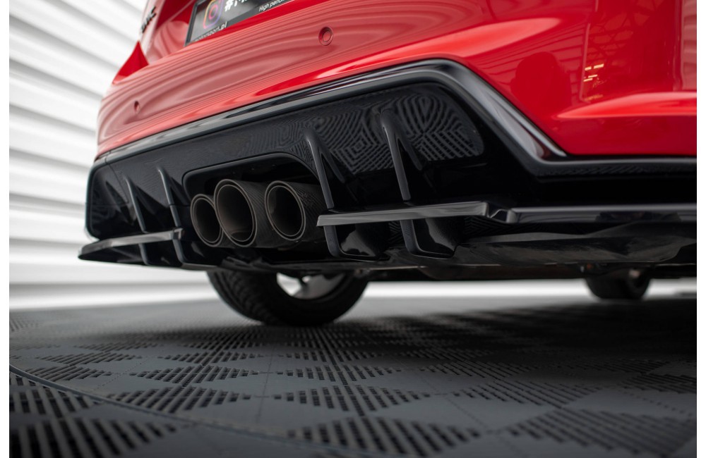 Rear Splitter (with vertical bars) V.2 Honda Civic Type-R Mk 11
