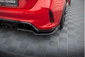 Rear Splitter (with vertical bars) V.2 Honda Civic Type-R Mk 11